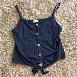 Blue Tank blouse
